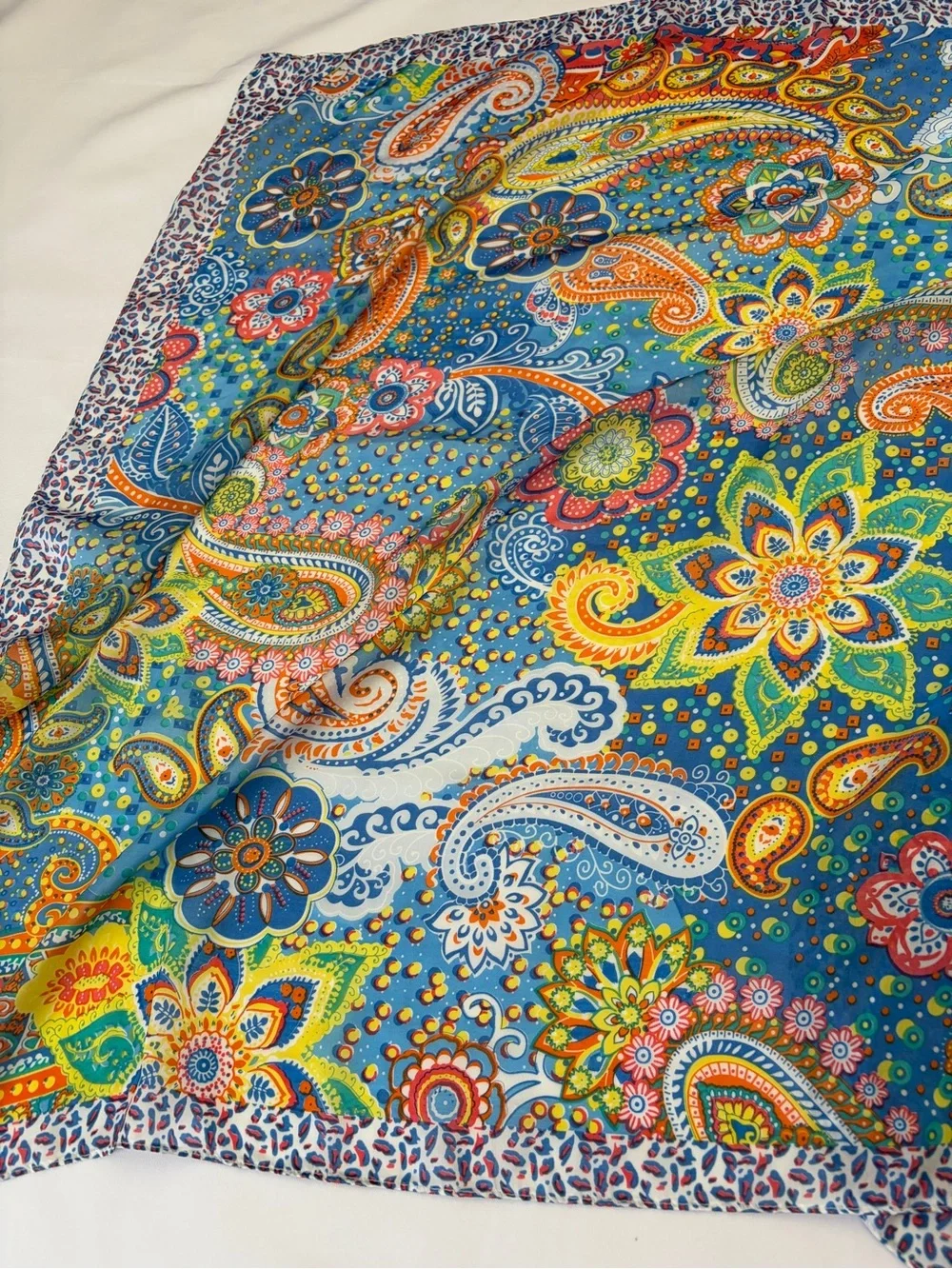 Beach Wrap Scarf Shawl Dress Skirt Kimono Size XL 76x51 Cover Up Oversized